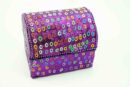 Box Chest Purple 7X10cm (4pcs For Â£2.50 Each)