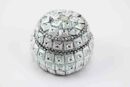 Box Dome Silver 5cm (4pcs For Â£0.75p Each)