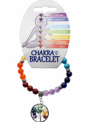 Bracelet Chakra Beads Tree