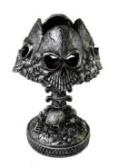 Lamp Skull Head Black