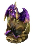 Dragon On Skull Head LED