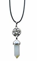 Necklace Fixed Wand Opalite