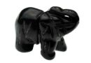 Elephant Black Obsidian 1.5 In
