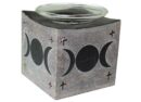 Soapstone Oilburner Moon Black