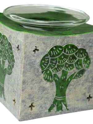 Soapstone Oilburner Tree of Life