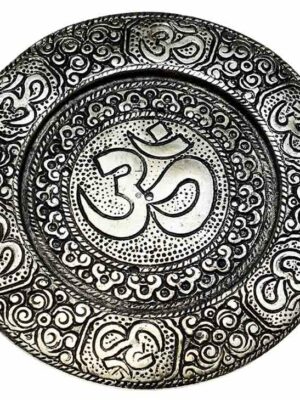 Incense Holder Plate Om