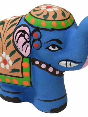 Incense Holder Elephant Blue