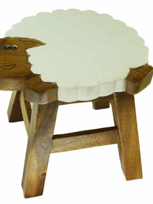 Stool Wooden Sheep