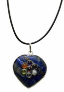 Pendant Heart Lapis Chakra