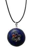 Pendant Circle Lapis Chakra