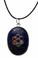 Pendant Oval Lapis Chakra