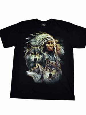 T-Shirt Indian Wolves (Various Sizes)