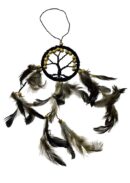 Dream Catcher Tree Black 6cm