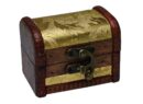 Box Wooden Chest 8X6X6cm
