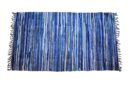 Rug Rag Style Blue 90X150cm