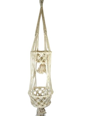Basket Hanging Double Natural