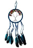 Dream Catcher Tree Turq 12cm