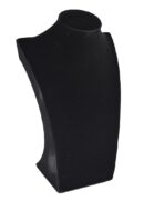 Bust Black Velvet H30cm