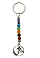 Keyring Chakra Om In Circle
