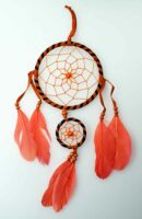 Dream Catcher Orange Stripes