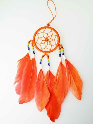 Dream Catcher Orange 6cm