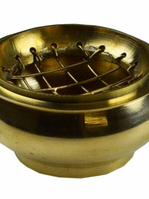 Burner For Charcoal Brass