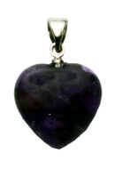 Pendant Heart Amethyst 15mm
