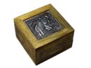 Box Square Elephant Wooden