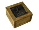 Box Square Buddha Wooden