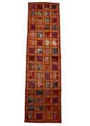 Runner Patchwork Red