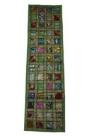 Runner Patchwork Green
