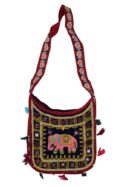 Bag Embroidered Elephant