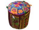 Pouffe Bamboo 45X45cm
