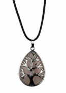Necklace Tree Rose Quartz