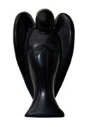 Stone Angel Black Obsidian