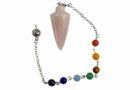 Pendulum Rose Quartz Cone