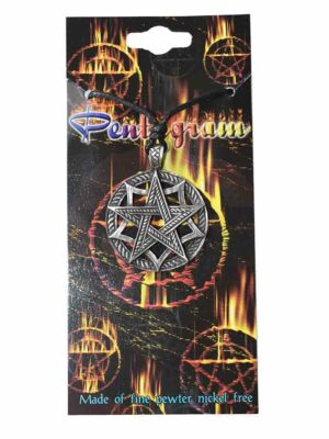 Pendant Pewter Pentagram
