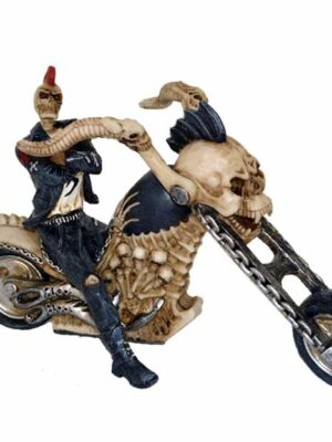 Skeleton On Bike