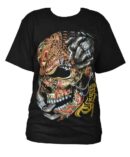 T-Shirt Skull Nose Ring (Various Sizes)