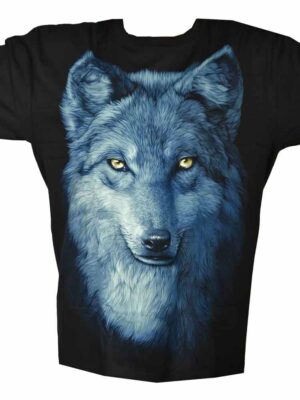T-Shirt Blue Wolf (Various Sizes)