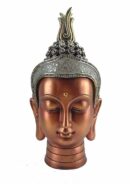 Buddha Head Bronze And Silver