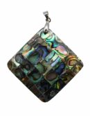 Pendant Mosaic Abalone Shell