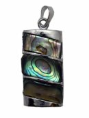 Pendant Square Abalone Shell