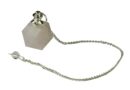 Pendulum Rose Quartz Faceted