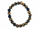 Bracelet Beaded Tiger Eye 8mm