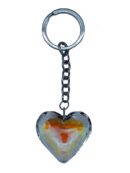 Keyring Heart Angel Aura 40mm