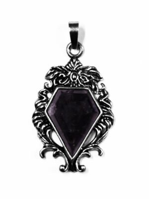 Pendant Amethyst Gothic Style