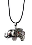 Pendant Elephant Rose Quartz