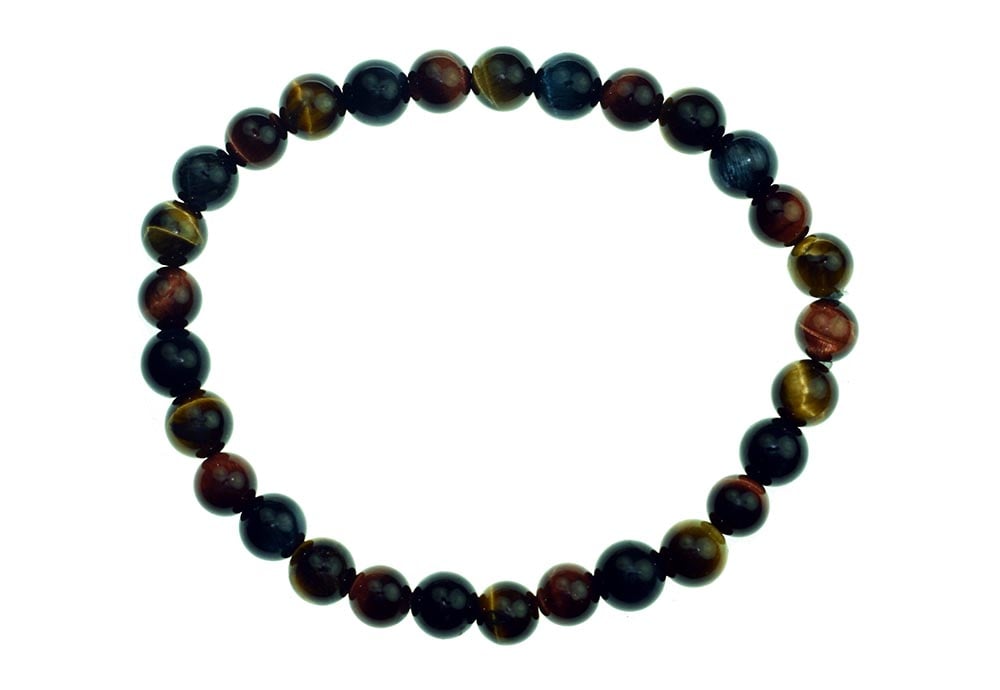 Bracelet Tiger Eye 6mm Beads