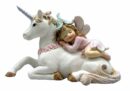 Unicorn With Fairy 11X5.5X7cm (REDUCED)